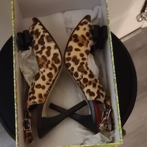 Stylish Leopard Print Heels